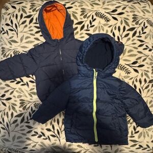 Navy Blue Puffer Jackets